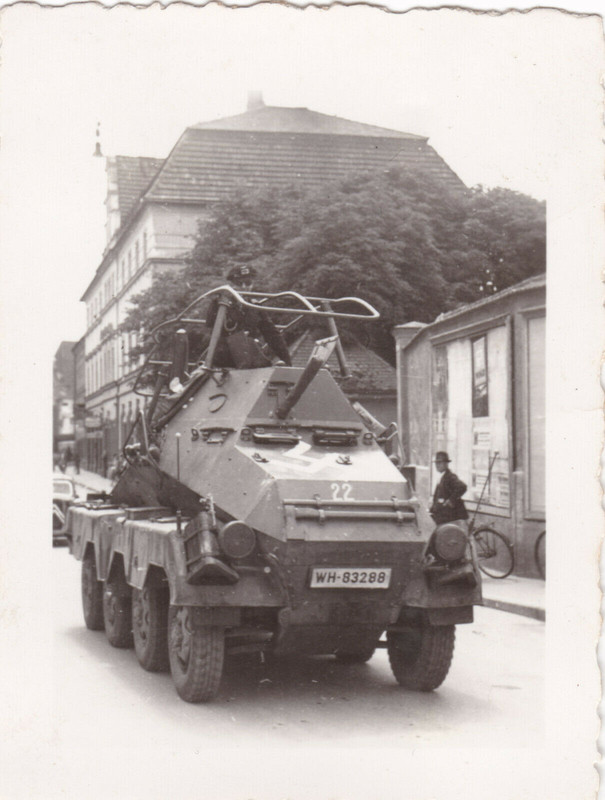 Foto SdKfz 231 Kommandowagen, Panzerspähwagen 8 Rad, Kennzeichen