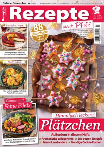 Cover: Rezepte mit Pfiff Magazin No 07  Oktober-November 2023
