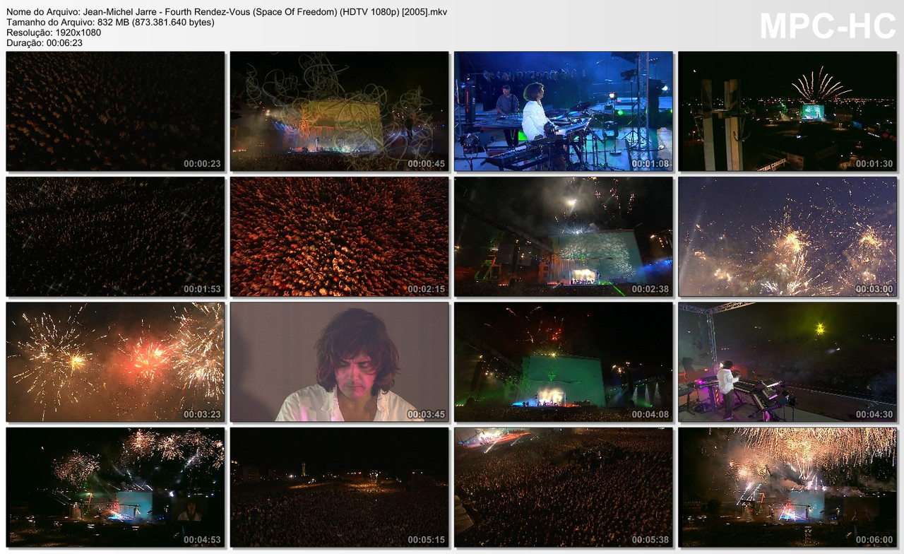 Jean-Michel Jarre - Fourth Rendez-Vous (Space Of Freedom) (HDTV 1080p) [2005]