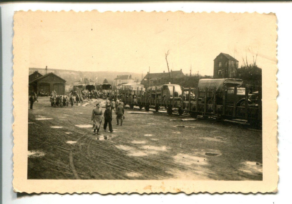Orig.Foto Französischer Beute LKW Wehrmacht auf 