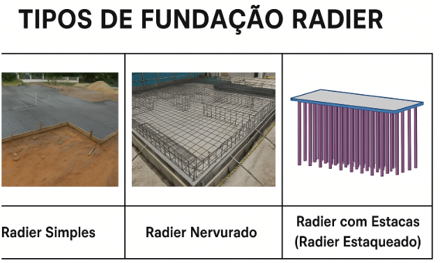 Tipos de Fundação Radier