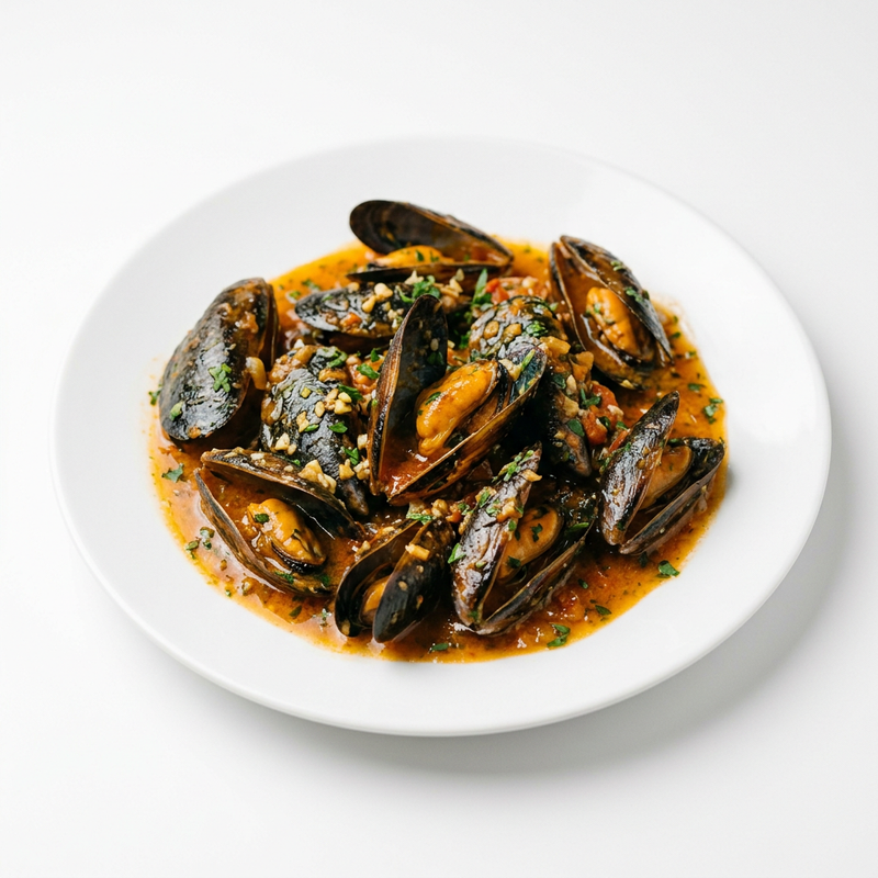Tapa De Mejillones A La Marinera