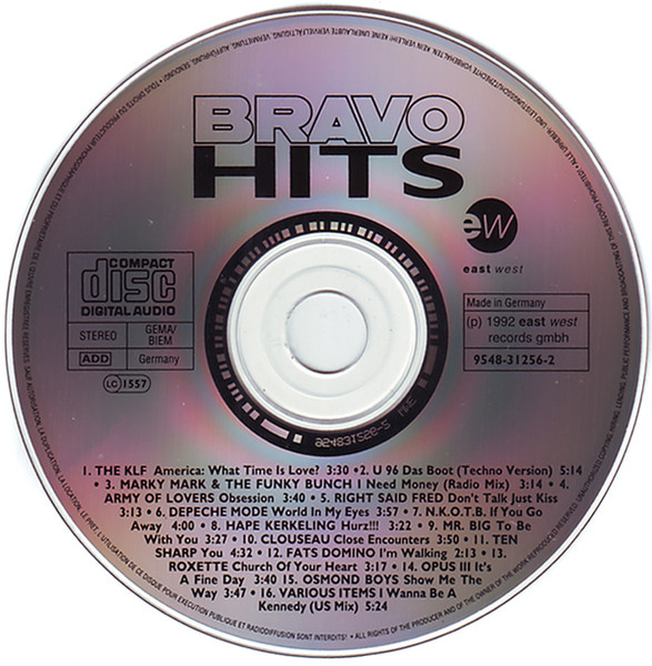 22/01/2023 - VA - Bravo Hits, Vol. 001 (1992) R-2793995-1443888641-5738