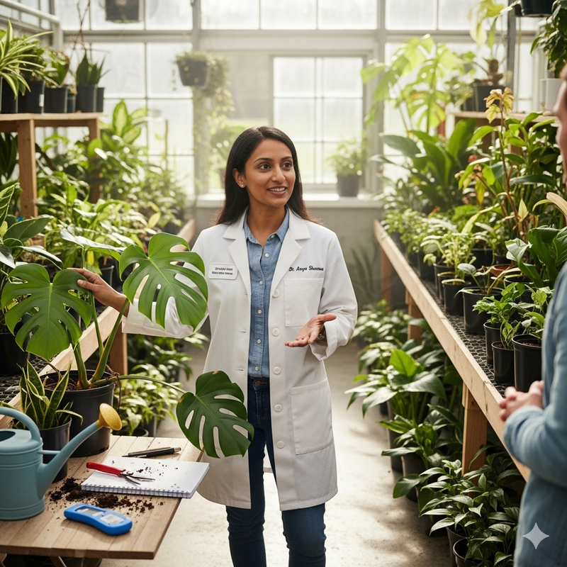 Уход за комнатными растениями