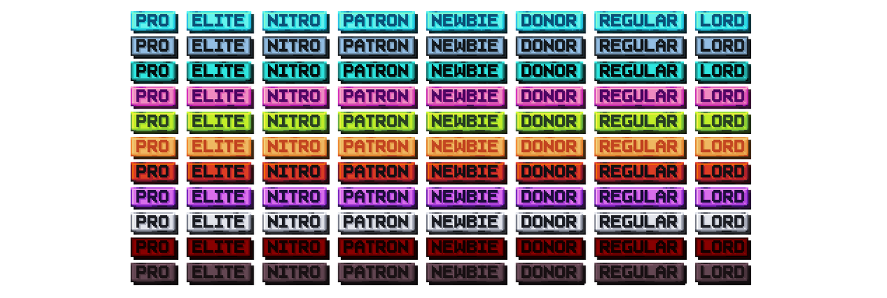 Better Prefixes Pack - 300 Rank Prefixes | Nitrosetups | BuiltByBit