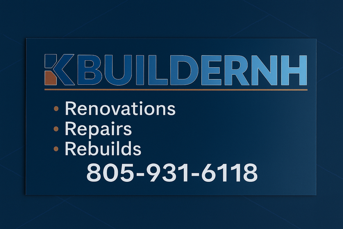 Construction rebuild example