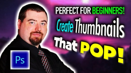 SO EASY! Fast & Eye-Catching Photoshop Thumbnails!