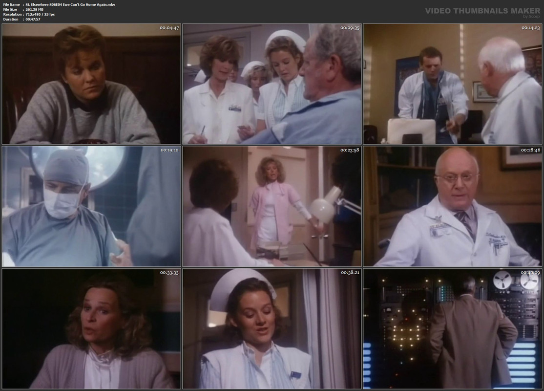 St. Elsewhere S06E04 Ewe Can't Go Home Again.mkv
