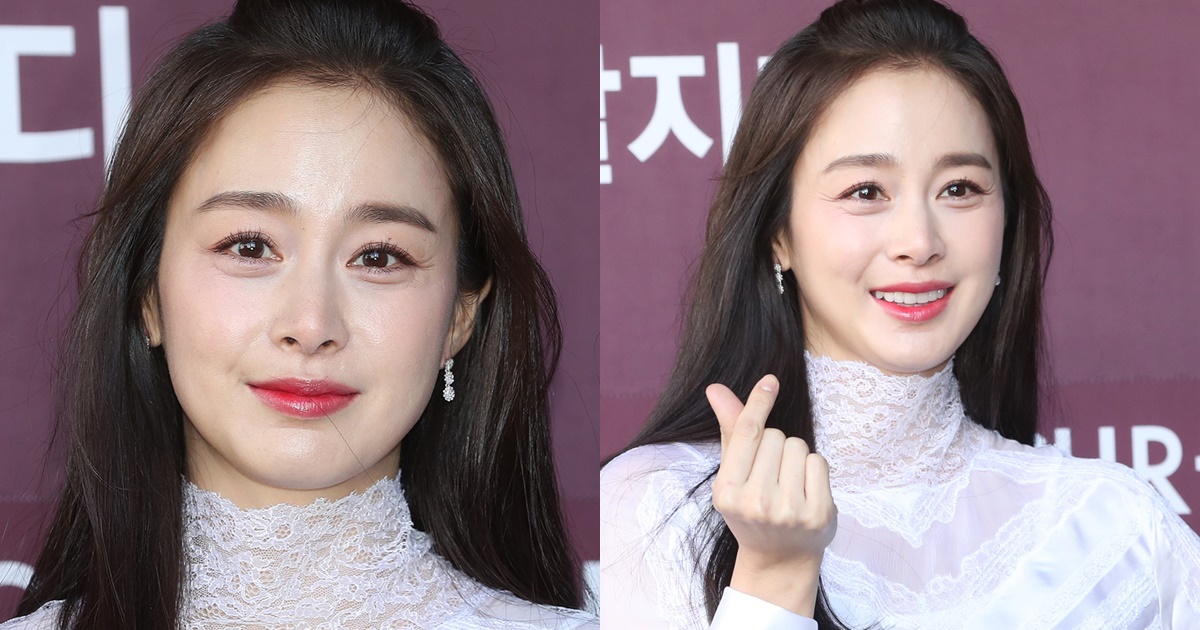 kim taehee dipuji netizen kerana pilih untuk tua secara semula jadi