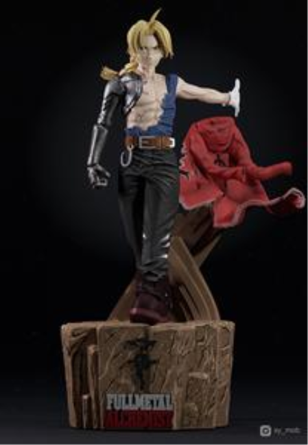 Edward Elric – Fullmetal Alchemist – 3D Print Model