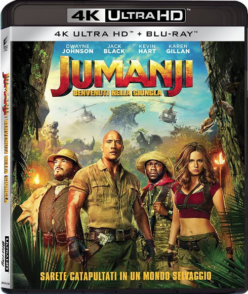 Jumanji - Benvenuti Nella Giungla (2017) UHD 4K 2160p Video Untouched ITA ENG DTS HD MA+AC3 Subs