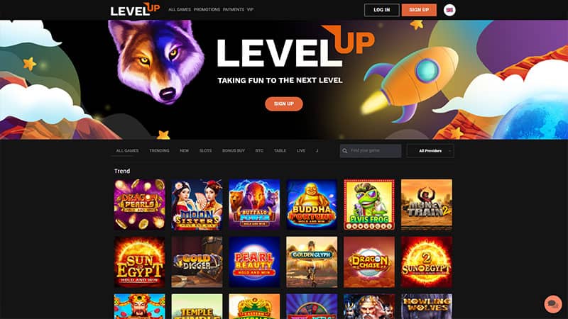 levelup-lobby image