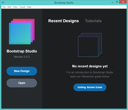 Bootstrap Studio 5.8.3
