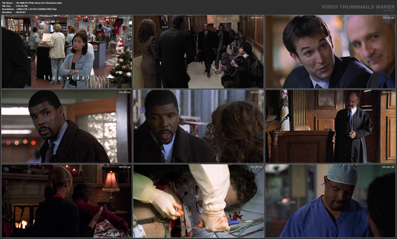 ER S08E10 I'll Be Home for Christmas.mkv