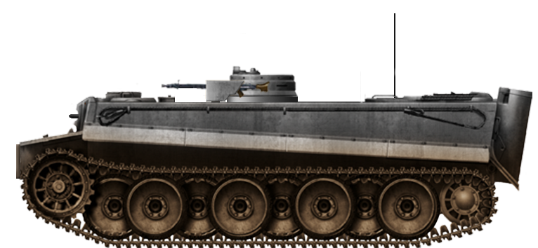 Flammpanzer auf Tiger I