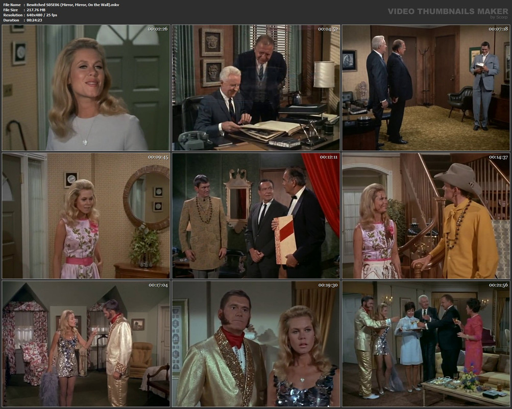 Bewitched S05E06 (Mirror, Mirror, On the Wall).mkv