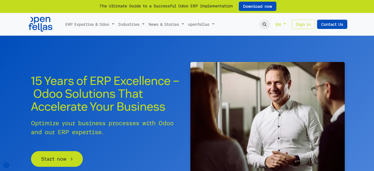 Odoo Development Company in Germany openfellas GmbH