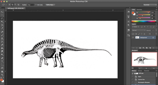 Drawing Cute Dinosaurs in Adobe Photoshop