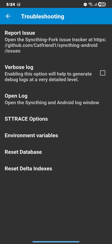 Screenshot 20260329 172440 Syncthing Fork