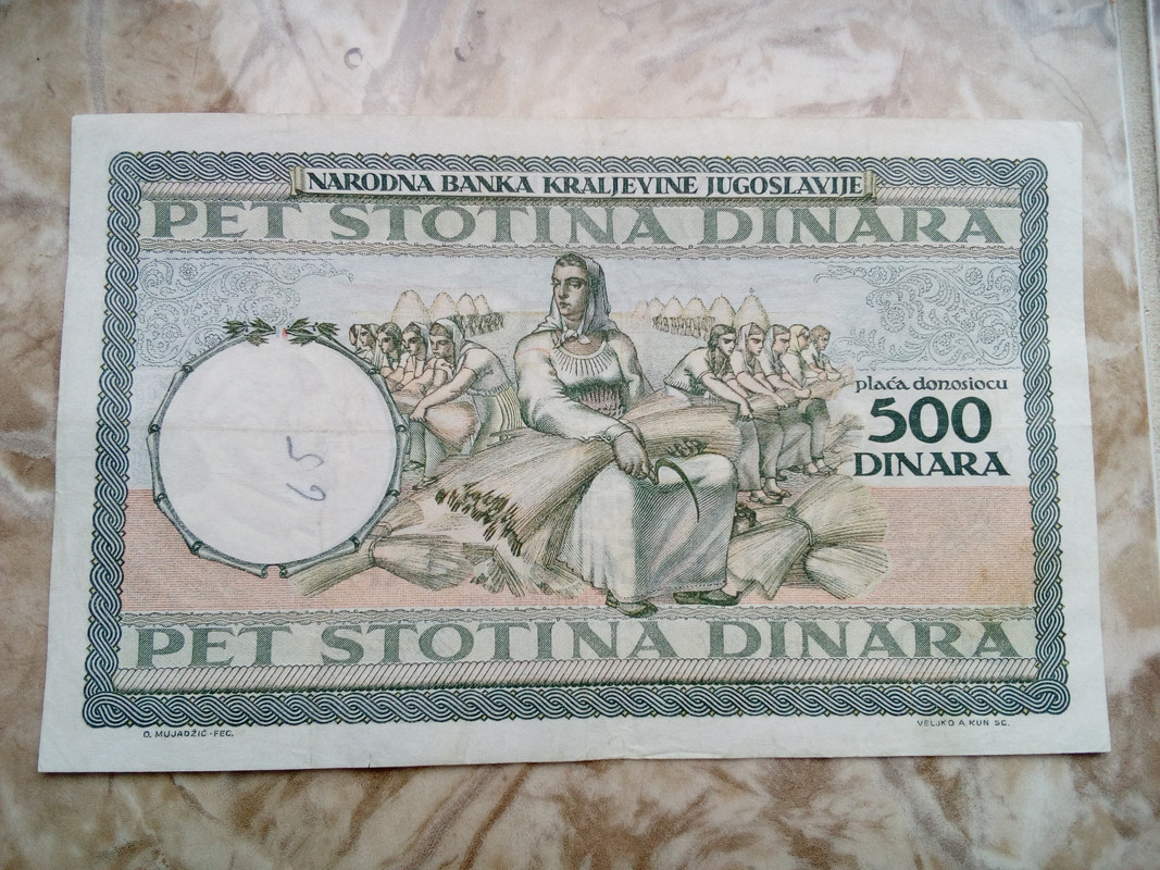 500 dinares 1935, Reino de Yugoslavia IMG-20210319-134710