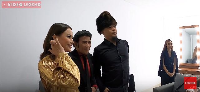 Rossa, Rhoma Irama, dan Ahmad Dhani 