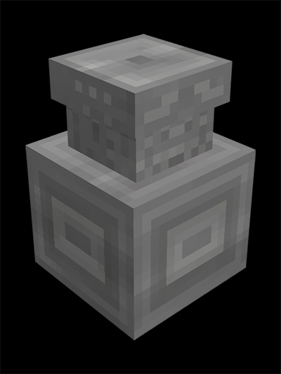 Minecraft Chiseled Stone Bricks Wallpaper