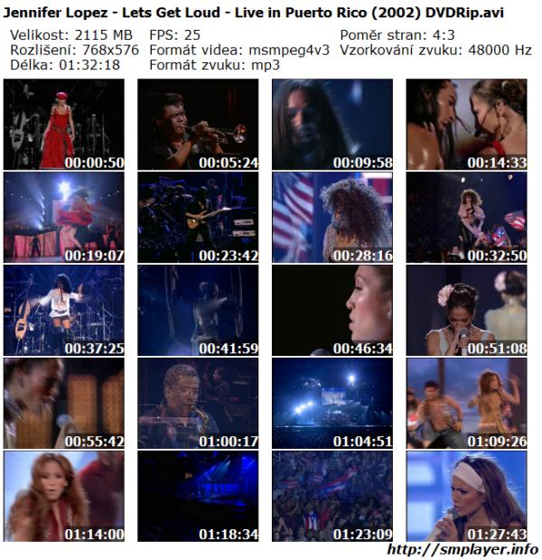 Jennifer Lopez - Lets Get Loud - Live in Puerto Rico (2002)