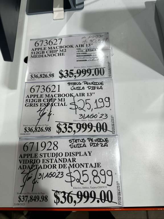 Costco: Apple Studio Display y más - Puebla 
