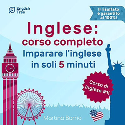 Martina Barrio - Inglese - corso completo: Imparare l'inglese in soli 5 minuti (2021) (mp3 - 128 kbps)