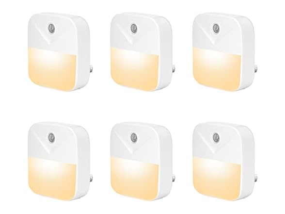 Save 69% on 6-Pack of Hakol Night Light Plugs at Woot Save 69% on 6-Pack of Hakol Night Light Plugs at Woot
