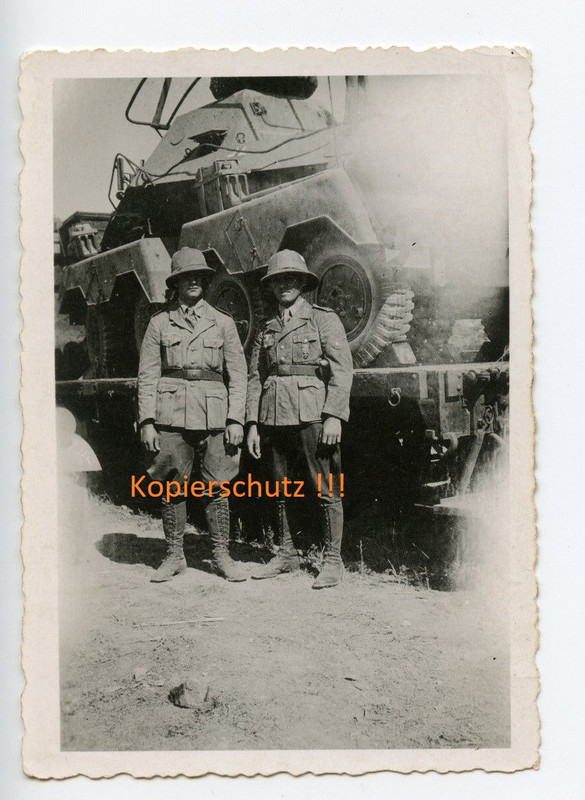 DAK Afrikakorps Spähwagen 4 Rad WK2