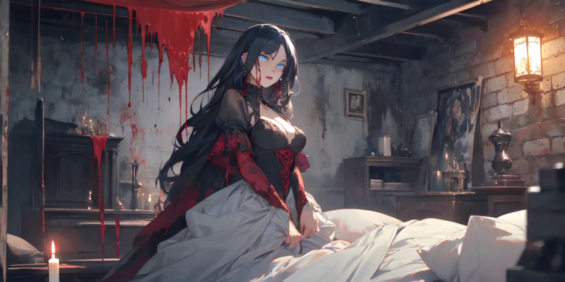 Tied to bed scenario