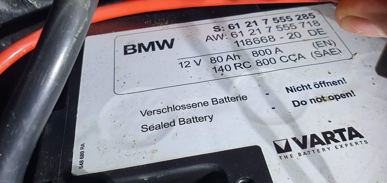 Battery for E87 2009 118D | Baby BMW Forum