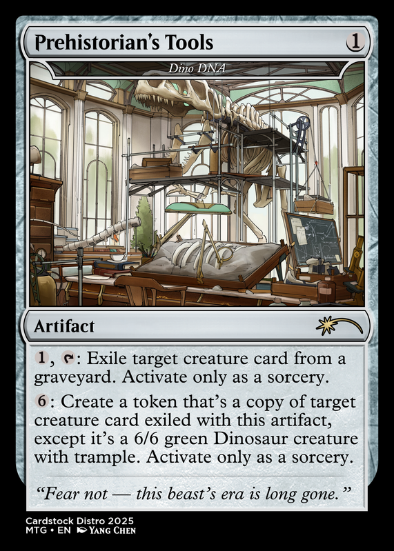 Dino DNA (Prehistorian s Tools)