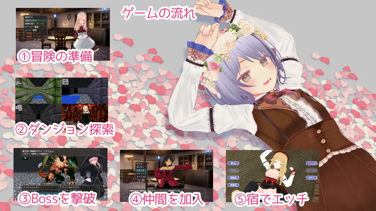Meikyuu no Hana Bahasa Indonesia 2 SS1