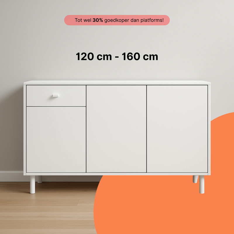 IKEA PAX kast — 2 elementen, inclusief kastinzetten en deuren, professioneel gemonteerd