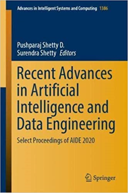 Recent Advances in Artificial Intelligence and Data Engineering Recent Advances in Artificial Intelligence and Data Engineering