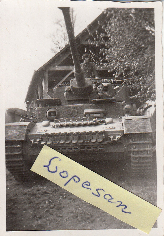 Foto Panzer IV Ausf.H Zimmerit Schürzen 11.PD Re