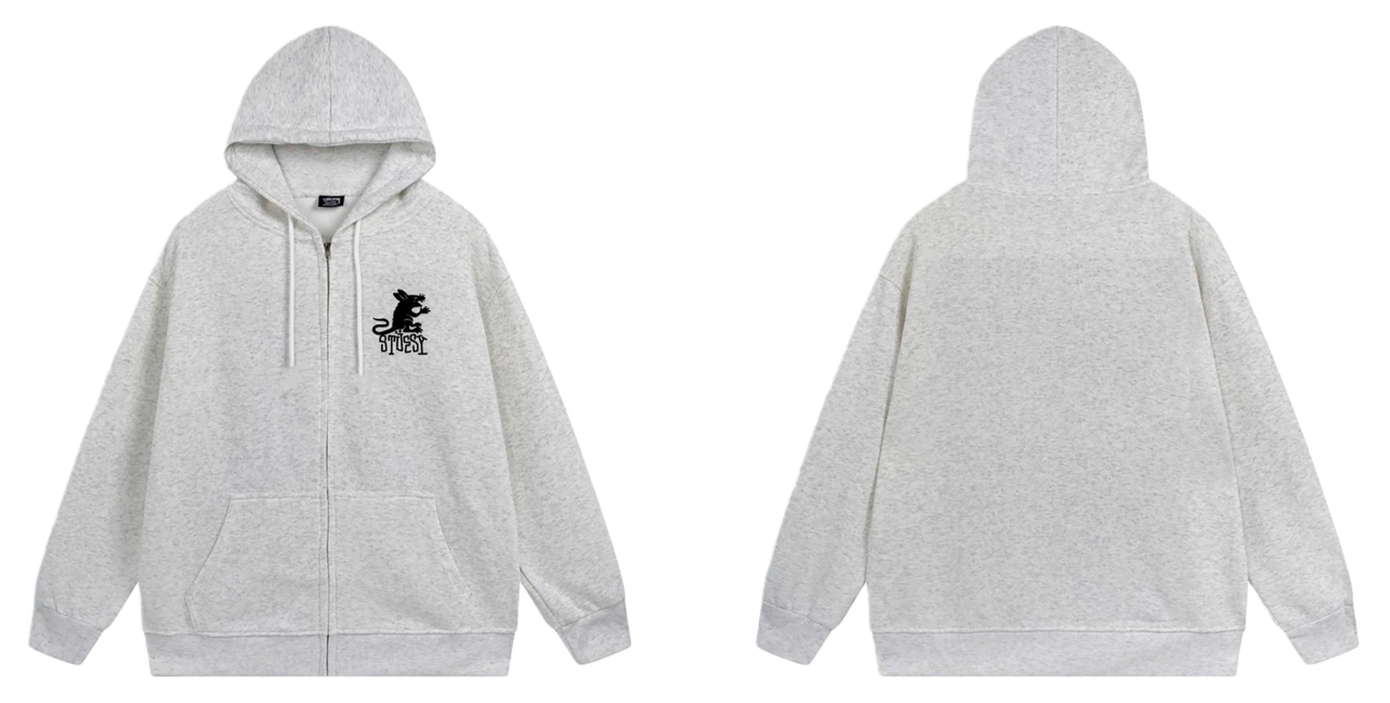 Stussy Zipper Hoodie