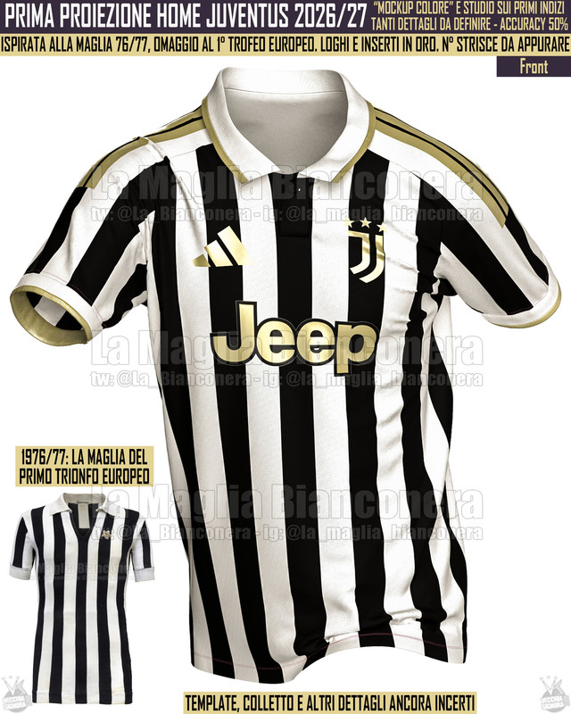 Maglie Juve 26-27 prima proiezione Home - La Maglia Bianconera (@La_Bianconera)