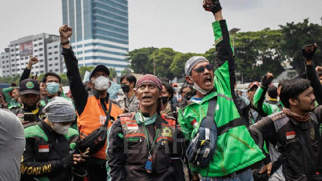 Ojol Demo Besar Hari Ini