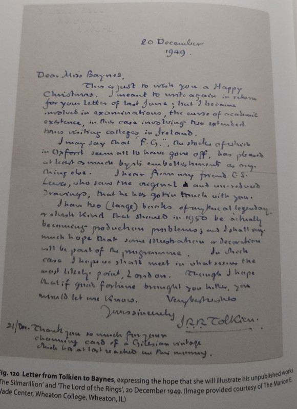 Letter from Tolkien to Baynes