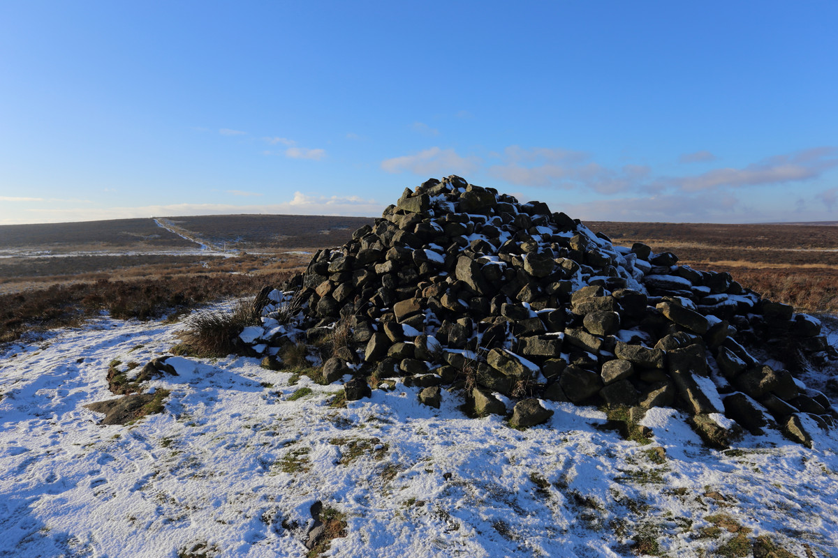 Totely Moss cairn