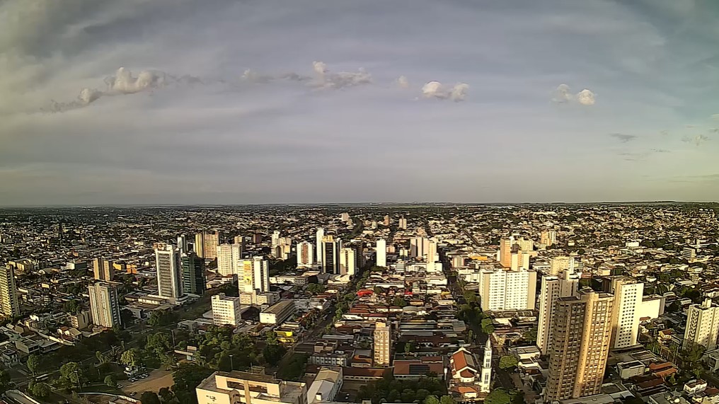 Campo Grande nesta manhã de quarta-feira ©FRANCISCO BRITTO