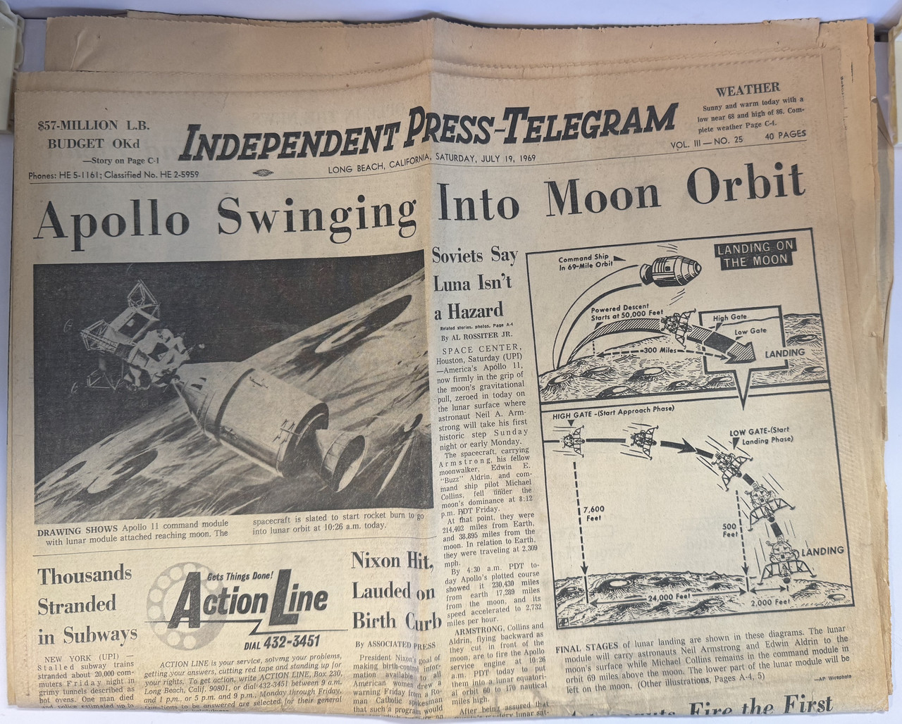 Independent Press-Telegram Saturday, July, 19, 1969