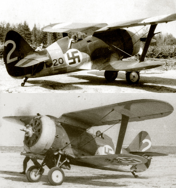 Ilmavoimat-Polikarpov-I-153-FAF-3.LLv6-as-IT20-White-20-flown-by-pilot-Lt-R-Paltila-23rd-Jul-1942-01