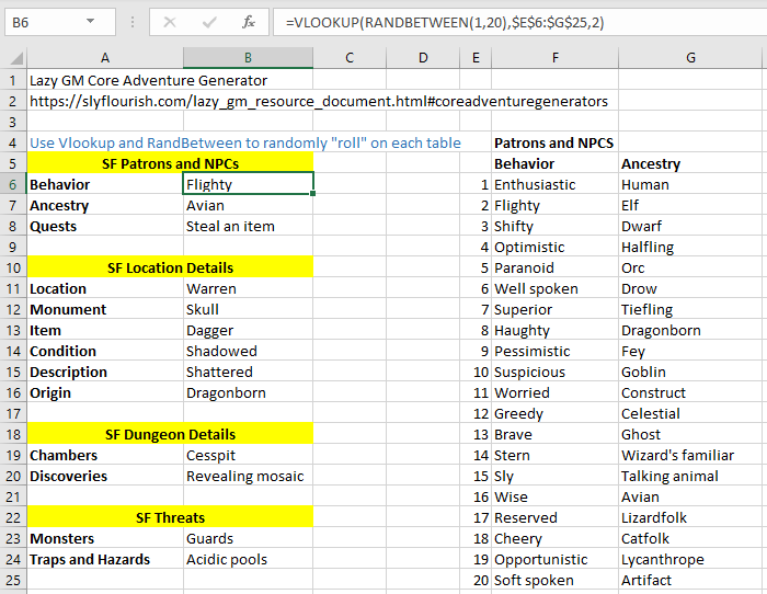 Vlookup-Example