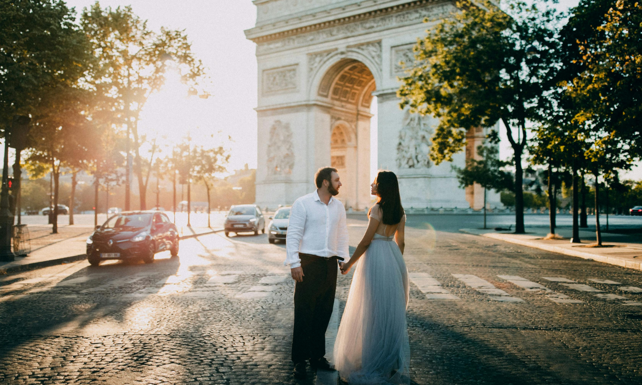 Свадьба в Париже