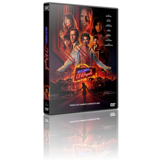 Portada - Malos Tiempos en El Royale [DVD9 Full][Pal][Cast/Ing/Fra/Ale/Ita][Sub:Varios][Thriller][2018]