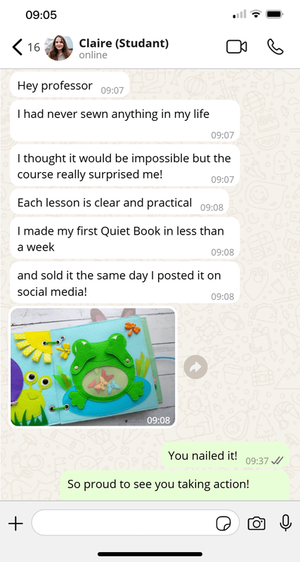 Testimonial screenshot 2